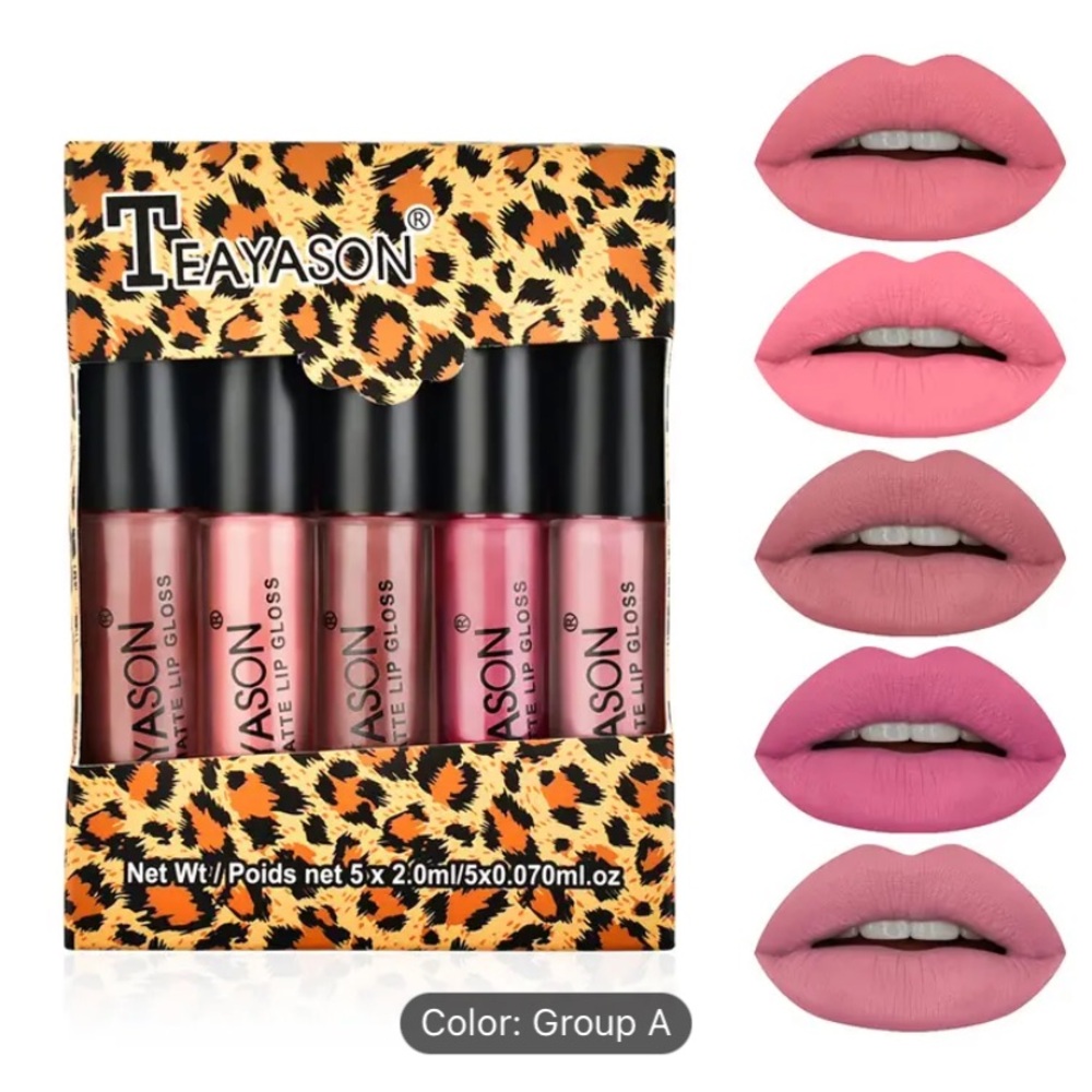 NWT Five pack of Liquid Matte Minis by Teayason.